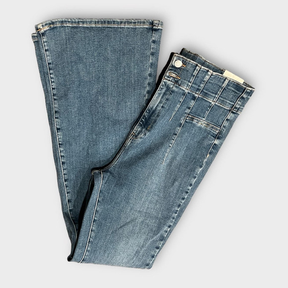 Free People We the Free Jayde Flare Jeans Size 31 - Picture 4 of 8